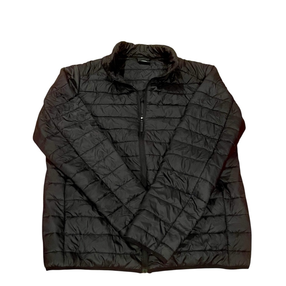 True Classic Men’s Blk Lightweight Puffer Jacket SZ XL